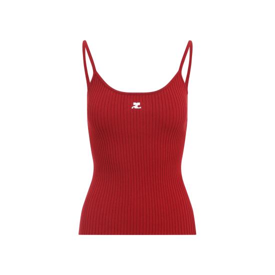 26SS 쿠레쥬 반팔 티셔츠 PERMDE012 FI00014034 RED