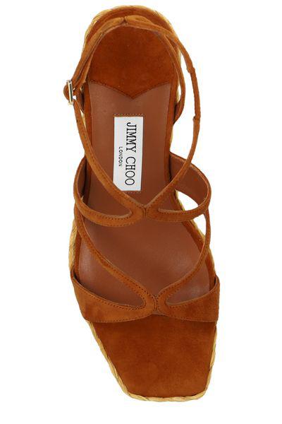 26SS 지미추 샌들 AYLA85CUG TAN - JIMMY CHOO