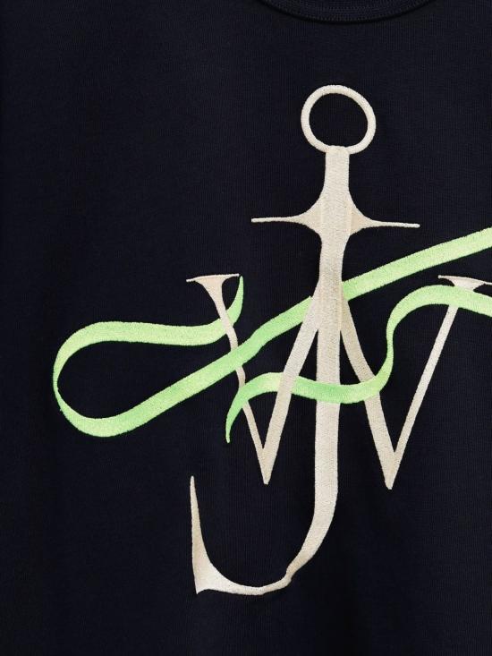 26SS JW앤더슨 반팔 티셔츠 JT0320PG1937888 BLACK - JW ANDERSON