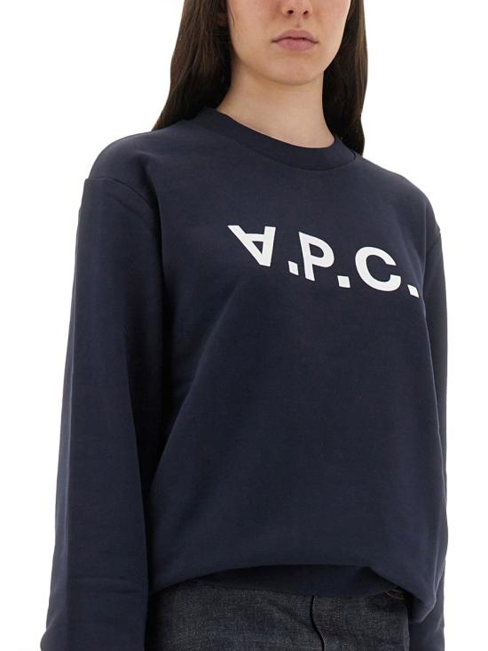 26SS 아페쎄 스탠다드 그랜드 VPC 스웨트 셔츠 COHBNM27907TIQ BLUE - A.P.C.