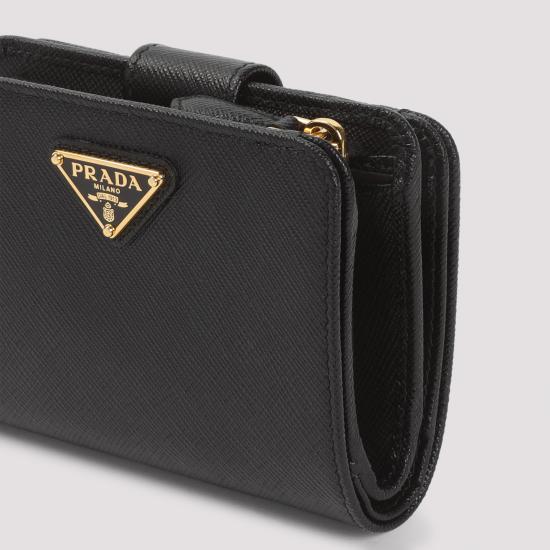 25FW 프라다 가죽소품 1ML018QHHF0002 BLACK - PRADA