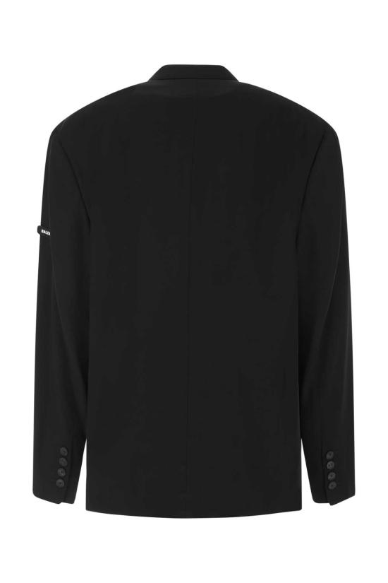 26SS 발렌시아가 플랩 포켓 블레이저 674431TJO251000 black - BALENCIAGA
