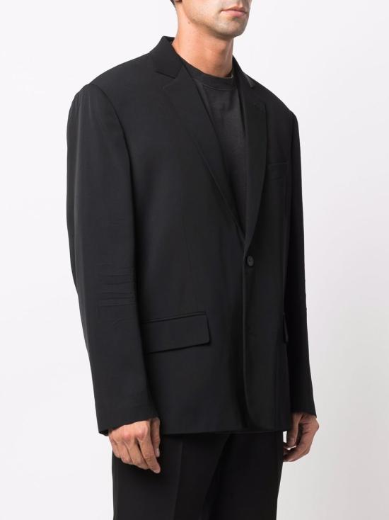 26SS 발렌시아가 플랩 포켓 블레이저 674431TJO251000 black - BALENCIAGA