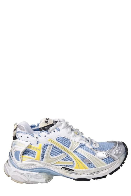 26SS 발렌시아가 러너 스니커즈 772767W3RMU4790 WHITE