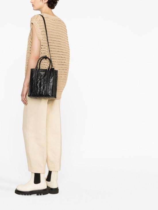  프라다 토트백 1BG458UVLF0002 BLACK - PRADA