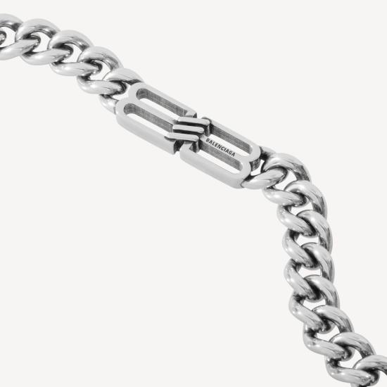 26SS 발렌시아가 목걸이/팬던트 723052TZ99I 0911 ANTSILVER - BALENCIAGA