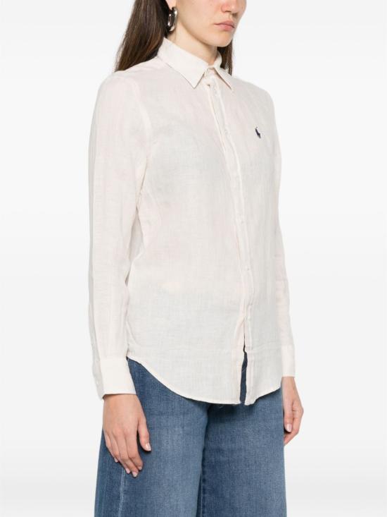 26SS 폴로 랄프로렌 포니 자수 리넨 셔츠 (211970730009) 211970730511 PRCHMNT CR DOM - POLO RALPH LAUREN