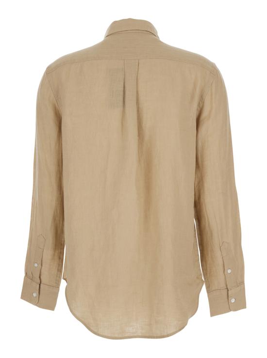 26SS 폴로 랄프로렌 포니 자수 리넨 셔츠 (211970730009) 211970730506 BEIGE DOM - POLO RALPH LAUREN