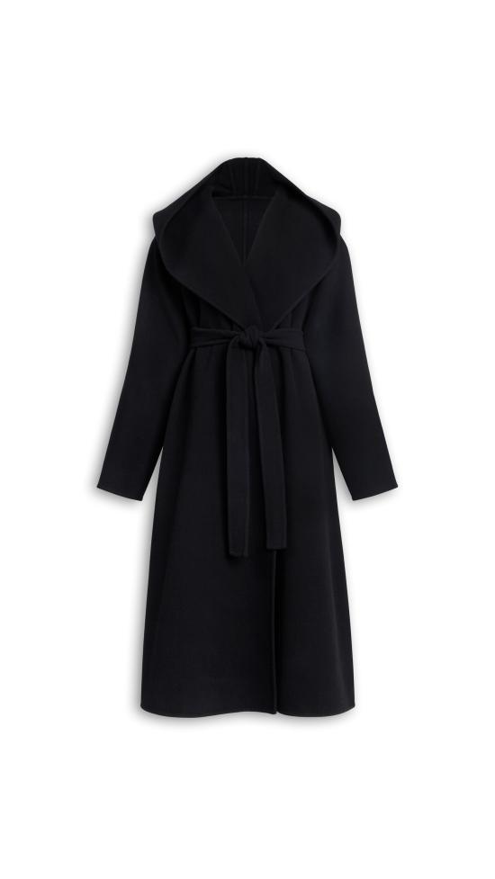 26SS 알라이아 코트 AA9M1127T473C 995 NOIRALAIA