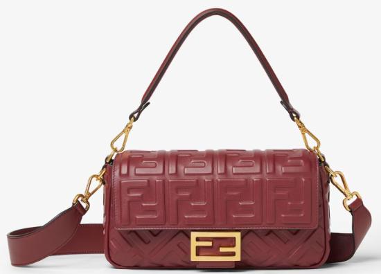 26SS 펜디 바게트백 8BR600AT57 F1CGF ROSSOSCURO