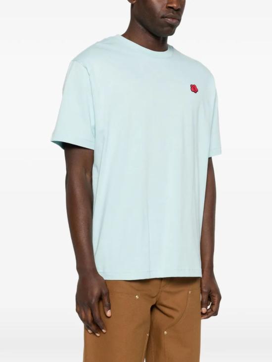 26SS 겐조 반팔 티셔츠 FE65TS4744SG 62 GLACIER - KENZO