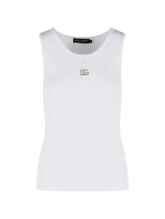 26SS 돌체앤가바나 민소매 티셔츠 F8V40Z GDDL8W0800