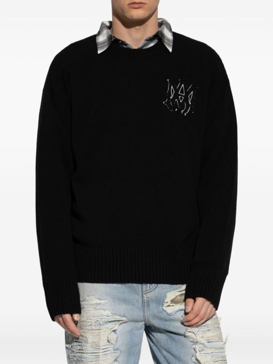 26SS 아미리 스웨터 AMTOKN1003 001 Black - AMIRI