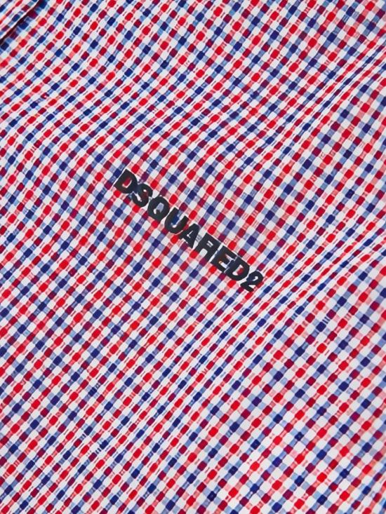 26SS [키즈] 디스퀘어드2 셔츠 DQ3227D0AG3 DQ401 Red - DSQUARED2