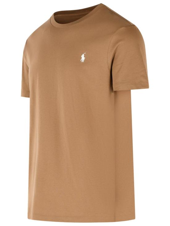 26SS 폴로 랄프로렌 폴로 티셔츠 710671438536 Brown - POLO RALPH LAUREN