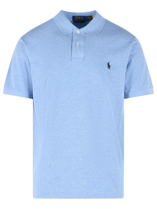 26SS 폴로 랄프로렌 폴로 티셔츠 710548797013 Light Blue
