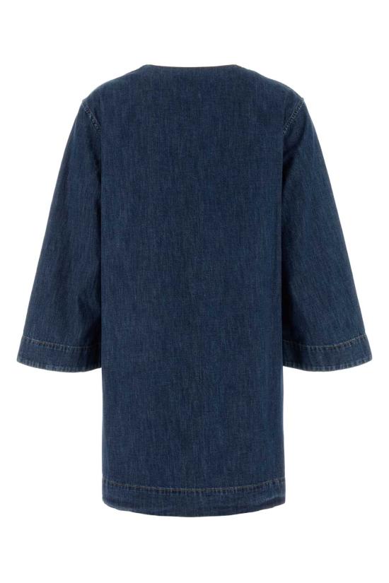 26SS 발렌티노 가라바니 미디 원피스 8B3DA03B9YA 558 Blue - VALENTINO GARAVANI