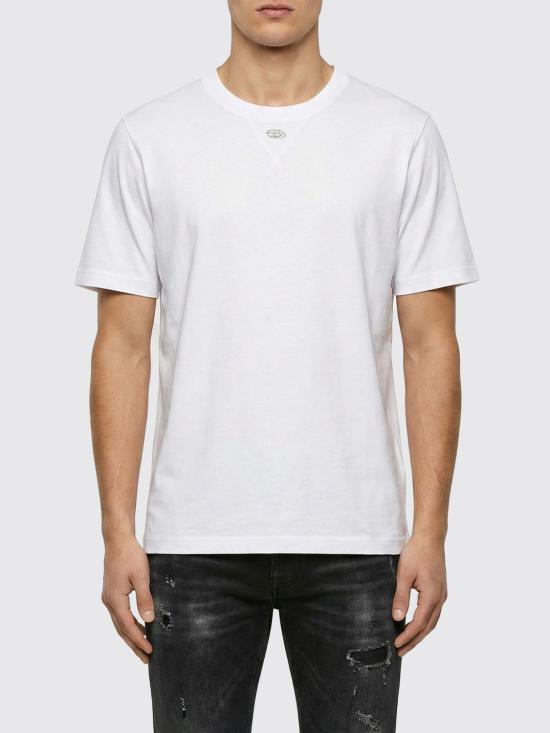 26SS 디젤 반팔 티셔츠 A199630AIJU100 WHITE DOM