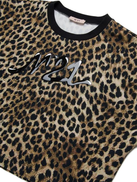 26SS [키즈] 누메로벤투노 티셔츠 N210A9N0486 0N900 Loeopard - N°21