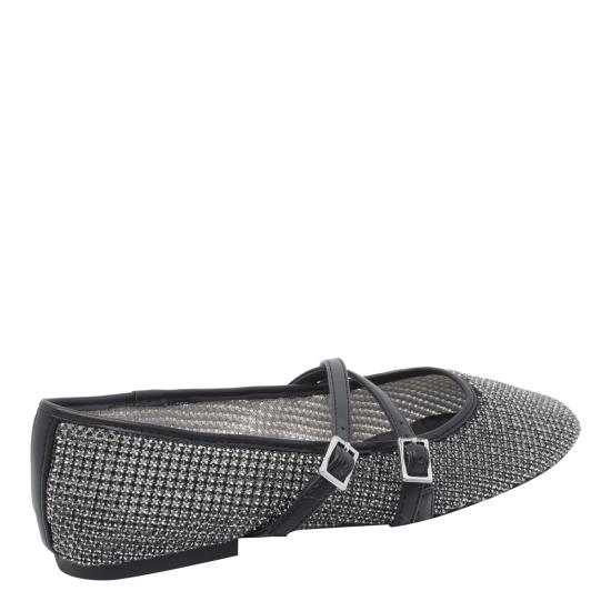 26SS 스티브매든 플랫 슈즈 WATCHLIST BLACK Black - STEVE MADDEN