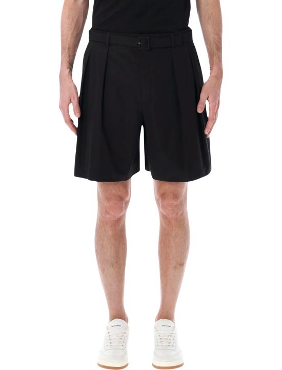 26SS 생로랑 숏팬츠 860929Y1H48 1000 Nero