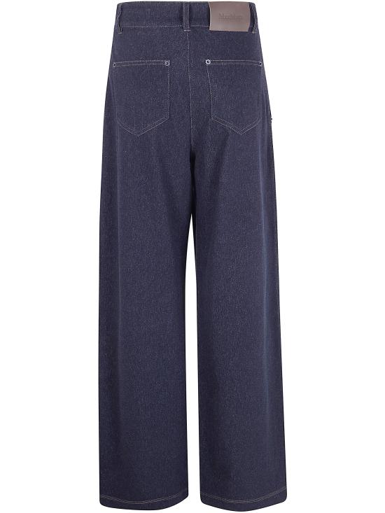 26SS 막스마라 스트레이트 팬츠 2611781108600 002 BLUE DENIM - MAX MARA