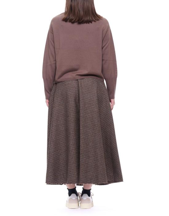 25FW 아라고나 터틀넥 D3208 Brown - ARAGONA