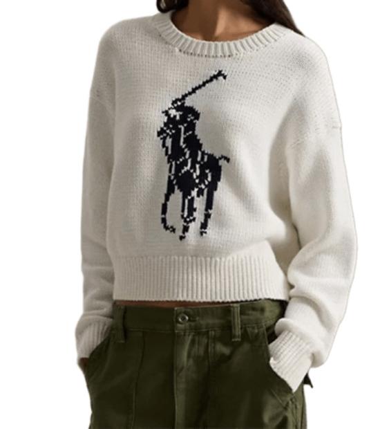 26SS 폴로 랄프로렌 스웨터 211A96234 Neutrals - POLO RALPH LAUREN