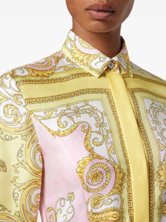 26SS 베르사체 미디 원피스 1018933 1A17165 5Y590 Neutrals - VERSACE