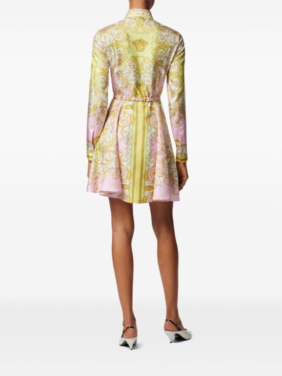 26SS 베르사체 미디 원피스 1018933 1A17165 5Y590 Neutrals - VERSACE