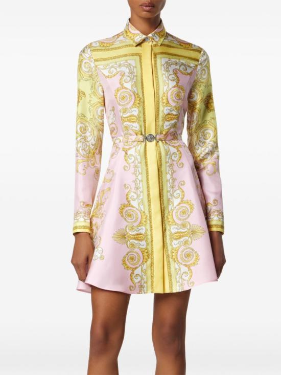 26SS 베르사체 미디 원피스 1018933 1A17165 5Y590 Neutrals - VERSACE