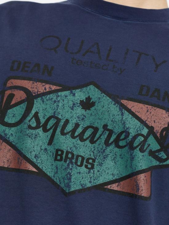 26SS 디스퀘어드2 반팔 티셔츠 S71GD1659 D20049 470 Blue - DSQUARED2