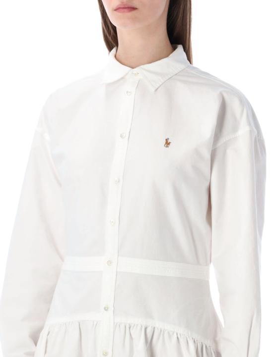 26SS 폴로 랄프로렌 미디 원피스 211B22755 White - POLO RALPH LAUREN