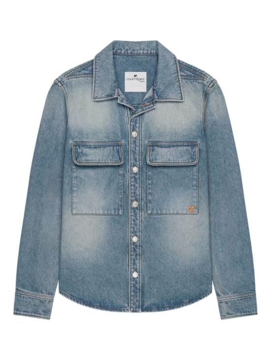 26SS 쿠레쥬 데님 자켓 126DCH123DE0058 7055 Blue