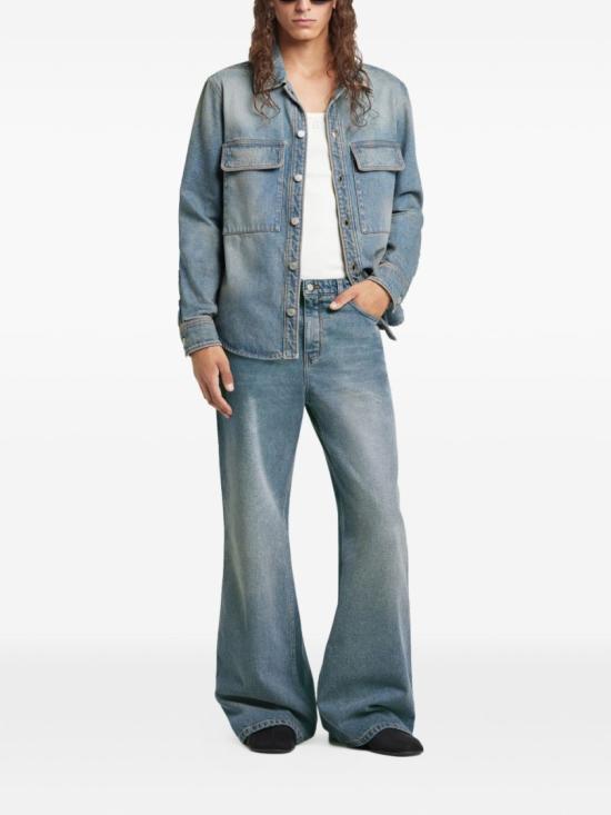 26SS 쿠레쥬 데님 자켓 126DCH123DE0058 7055 Blue - COURREGES