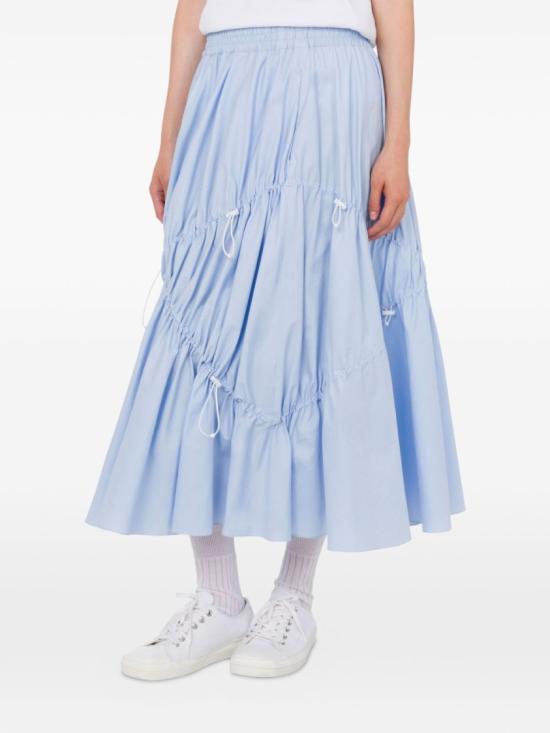 26SS 모스키노 롱 스커트 A0106 0531 1293 Blue - MOSCHINO
