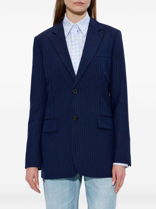 26SS 모스키노 수트 자켓 A0507 0525 2343 Blue - MOSCHINO