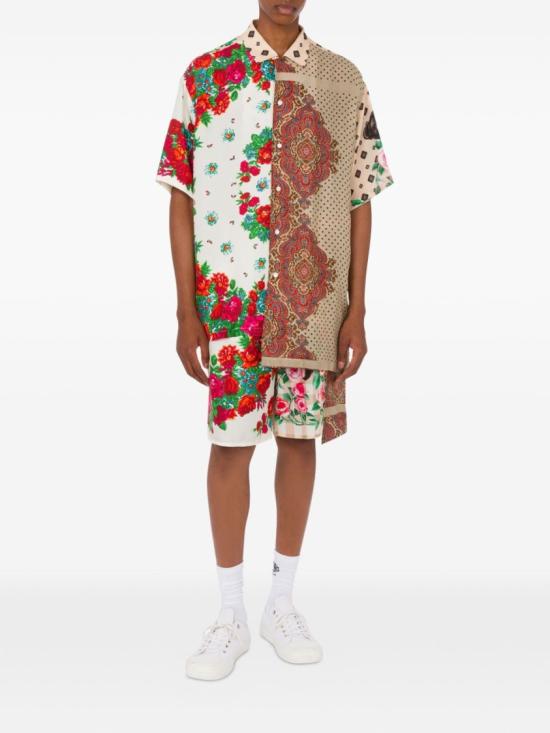 26SS 모스키노 반팔 셔츠 A0222 0266 1888 Multicolor - MOSCHINO