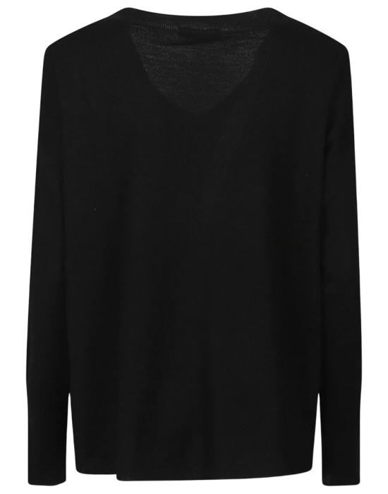 25FW 아라고나 스웨터 D3204TF Black - ARAGONA