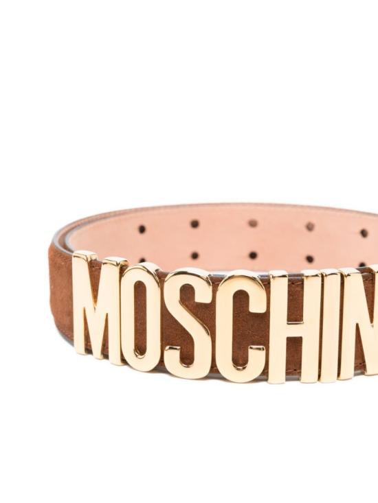 26SS 모스키노 레귤러 벨트 MC6000PP1O OF0 300 Brown - MOSCHINO