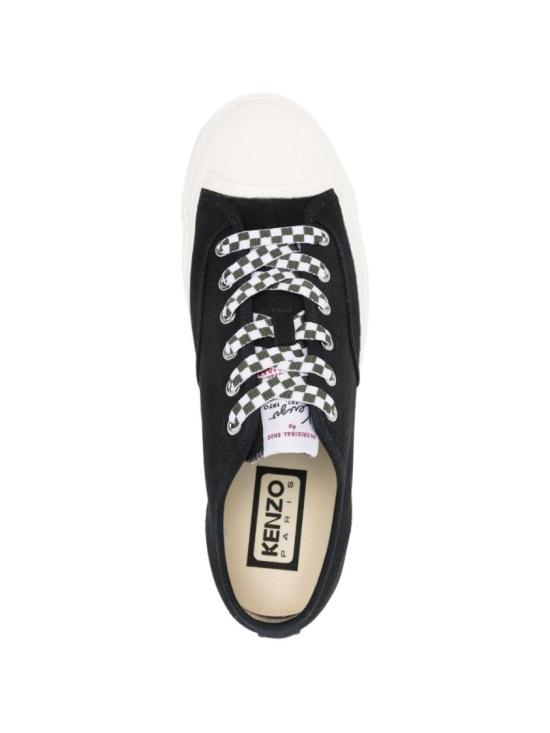 26SS 겐조 Hoshi 로우탑 스니커즈 FG55SN016F50 99 Black - KENZO