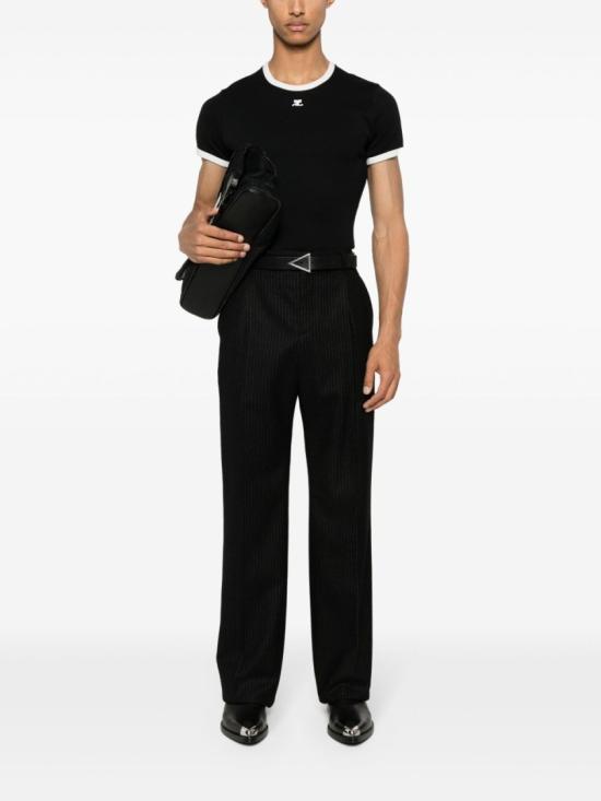 26SS 쿠레쥬 반팔 티셔츠 VESJTS020JS0070 9901 Black - COURREGES