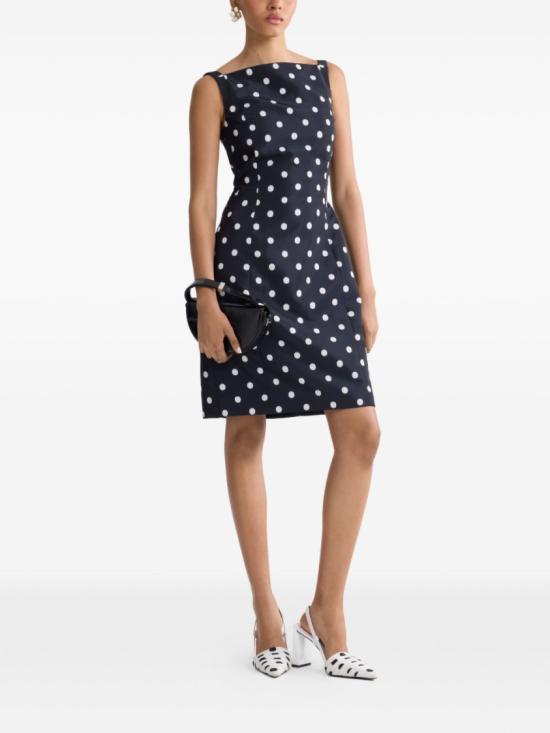 26SS 파투 미디 원피스 DR249 0245 5963 Black - PATOU