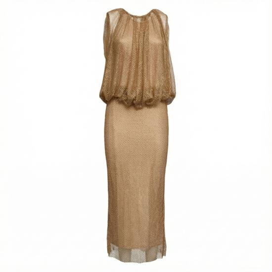 26SS 스포트막스 롱 원피스 2612621071600 Neutrals