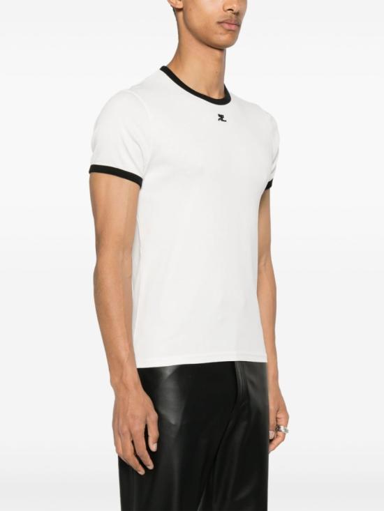 26SS 쿠레쥬 반팔 티셔츠 VESJTS020JS0070 0098 White - COURREGES
