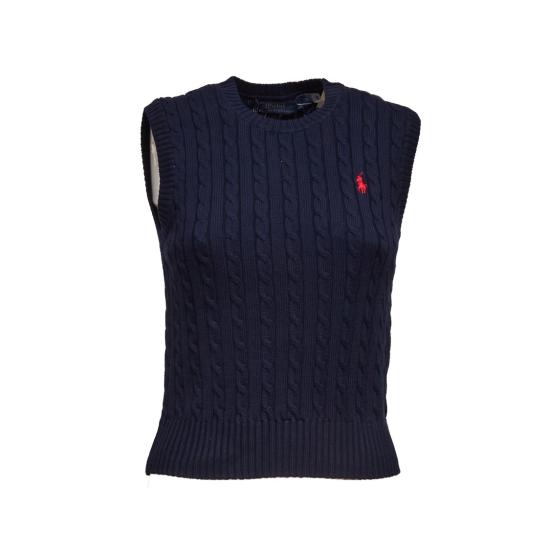 26SS 폴로 랄프로렌 민소매 티셔츠 211971882501 Black