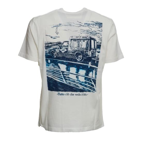 26SS 씨피 컴퍼니 반팔 티셔츠 20CMTS267A110656W White - C.P. COMPANY