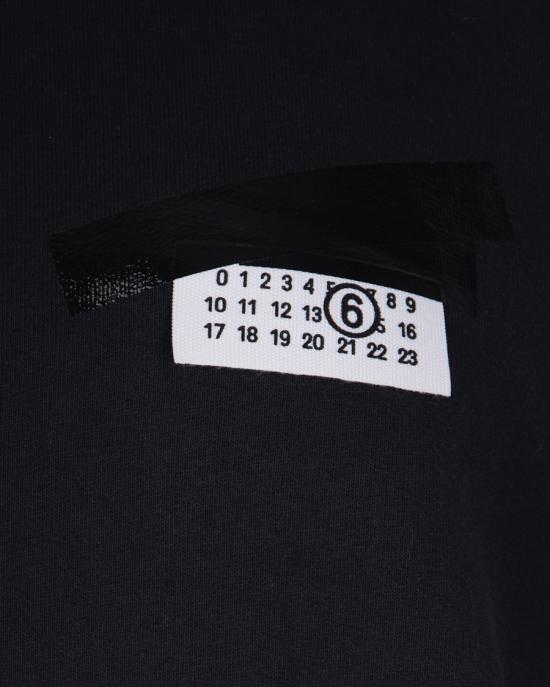 26SS MM6 메종마르지엘라 긴팔 티셔츠 7578995 Black - MM6 MAISON MARGIELA