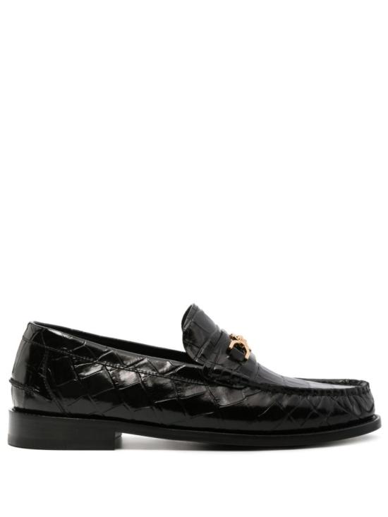 26SS 베르사체 로퍼 1013592 1A09881 1B00V Black