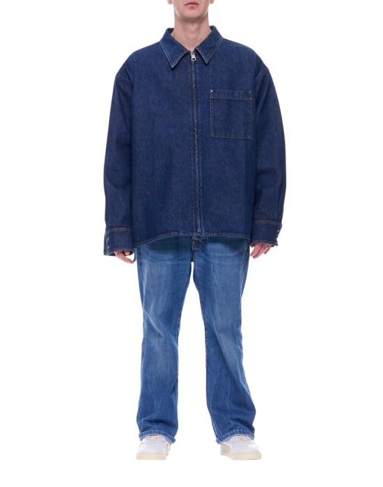 25FW Desmore 데님 자켓 MC025LA01 Green - DESMORE
